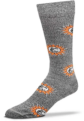 Kansas City KC Sunflower Allover Mens Dress Socks