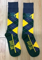 Baylor Bears Argyle Zoom Mens Argyle Socks