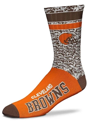 Cleveland Browns Retro Duece Mens Crew Socks