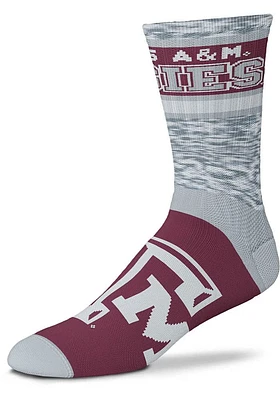 Texas A&M Aggies Double Duece Mens Crew Socks