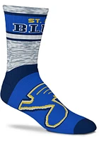 St Louis Blues Double Duece Mens Crew Socks