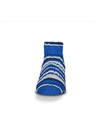 St Louis Blues Muchas Rayas Fuzzy Womens Quarter Socks