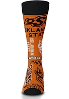 Oklahoma State Cowboys Wall to Wall Mens Dress Socks