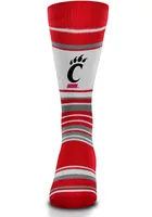 Cincinnati Bearcats Mas Stripe Mens Dress Socks