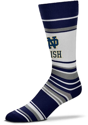 Notre Dame Fighting Irish Mas Stripe Mens Dress Socks