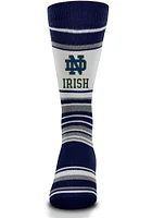 Notre Dame Fighting Irish Mas Stripe Mens Dress Socks