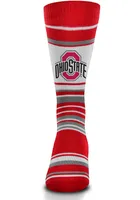 Ohio State Buckeyes Mas Stripe Mens Dress Socks