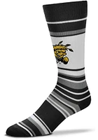 Wichita State Shockers Mas Stripe Mens Dress Socks