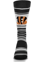 Cincinnati Bengals Mas Stripe Mens Dress Socks