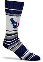 Houston Texans Mas Stripe Mens Dress Socks
