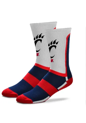 Cincinnati Bearcats Patriotic Mens Crew Socks