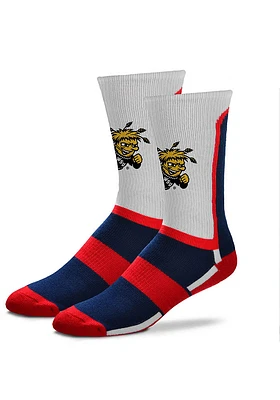 Wichita State Shockers Patriotic Mens Crew Socks