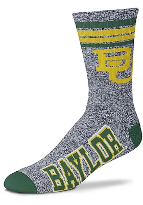 Baylor Bears Got Marbled Mens Crew Socks