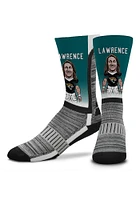 Trevor Lawrence Jacksonville Jaguars MVP V-Curve Mens Crew Socks