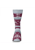 Texas A&M Aggies Holiday Mens Crew Socks