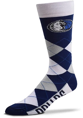 Dallas Mavericks Argyle Lineup Mens Argyle Socks