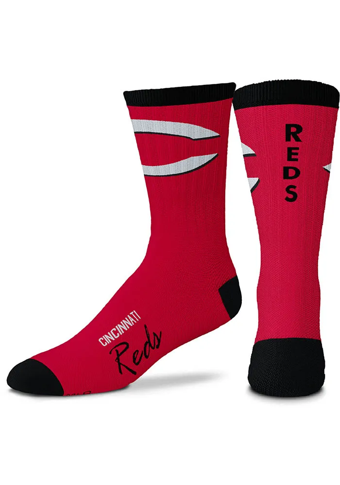 Cincinnati Reds Old Skool Mens Crew Socks