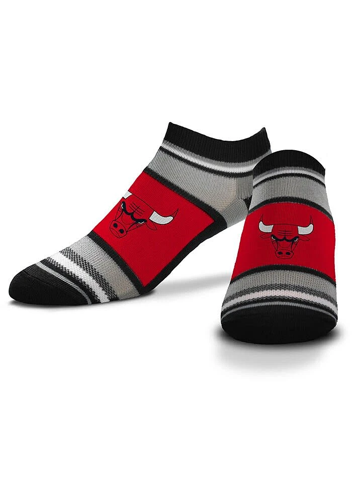 Chicago Bulls Marquis Addition Mens No Show Socks