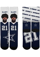 Ezekiel Elliott Dallas Cowboys Champ Mens Crew Socks