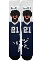 Ezekiel Elliott Dallas Cowboys Champ Mens Crew Socks