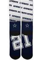 Ezekiel Elliott Dallas Cowboys Champ Mens Crew Socks