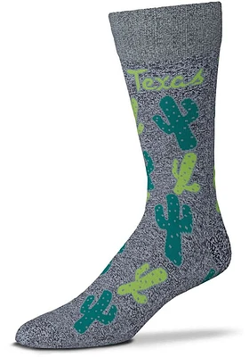 Texas All Over Cacti Mens Dress Socks