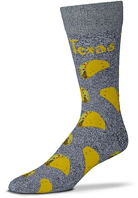 Texas All Over Tacos Mens Dress Socks
