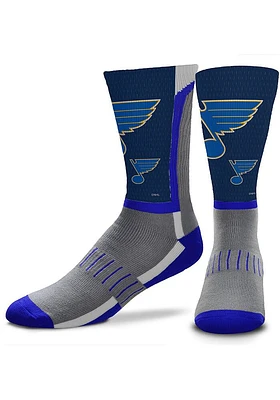 St Louis Blues Blue Zoom Youth Crew Socks