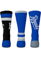 Kansas City Royals Team Batch Mens Crew Socks