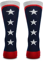 Kansas City Royals Red White and Blue Mens Crew Socks