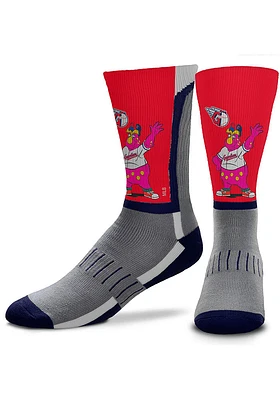 Cleveland Guardians Mascot Snoop Mens Crew Socks