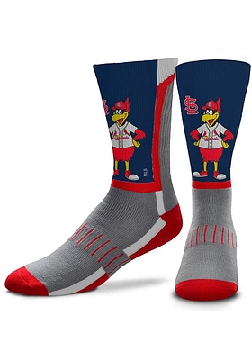 St Louis Cardinals Mascot Snoop Mens Crew Socks