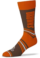 Cleveland Browns Go Team Mens Dress Socks