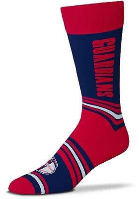 Cleveland Guardians Go Team Mens Dress Socks