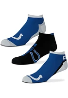 Indianapolis Colts Flash Mens No Show Socks