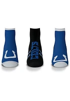 Indianapolis Colts Flash Mens No Show Socks