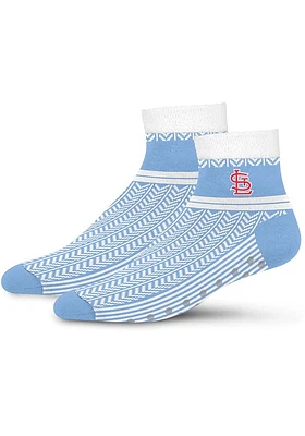 St Louis Cardinals Cozy Cabin Womens Quarter Socks