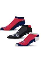 St Louis Cardinals Flask 3 Pack Mens No Show Socks