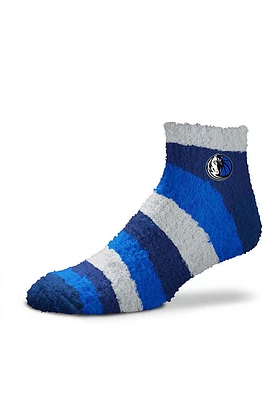 Dallas Mavericks Rainbow II Sleep Soft Womens Quarter Socks