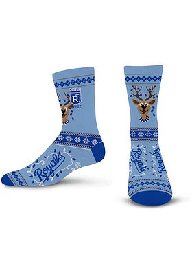 Kansas City Royals Sweater Stripe Mens Crew Socks