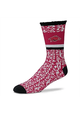 Arkansas Razorbacks Alpine Summit Womens Quarter Socks