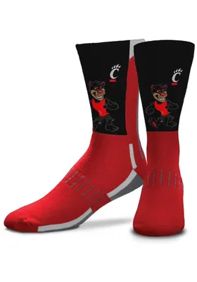 Cincinnati Bearcats Mascot Snoop Mens Crew Socks