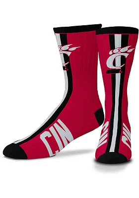 Cincinnati Bearcats Da Bomb Mens Crew Socks