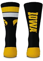 Iowa Hawkeyes Duo 2 Pack Mens Crew Socks