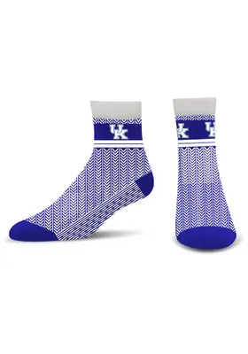 Kentucky Wildcats Cozy Cabin Womens Quarter Socks