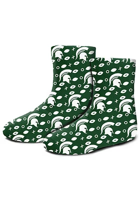 Michigan State Spartans Playboard Baby Quarter Socks