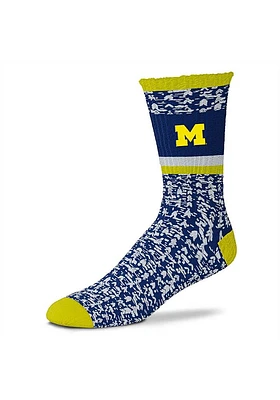 Michigan Wolverines Alpine Summit Womens Quarter Socks