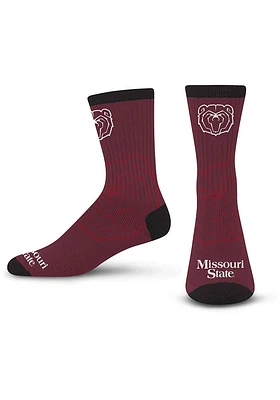 Missouri State Bears Still Fly Mens Crew Socks