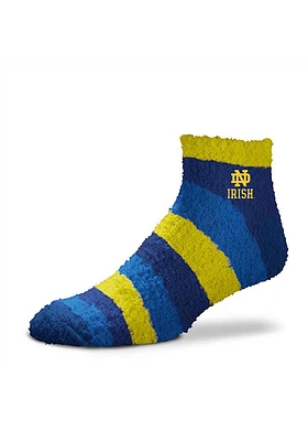Notre Dame Fighting Irish Rainbow II Sleep Soft Womens Quarter Socks