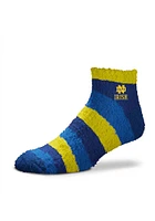 Notre Dame Fighting Irish Rainbow II Sleep Soft Womens Quarter Socks